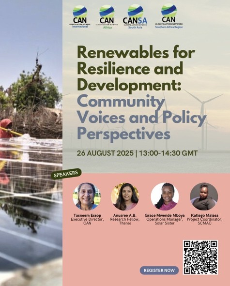 Renewable Energy Webinar