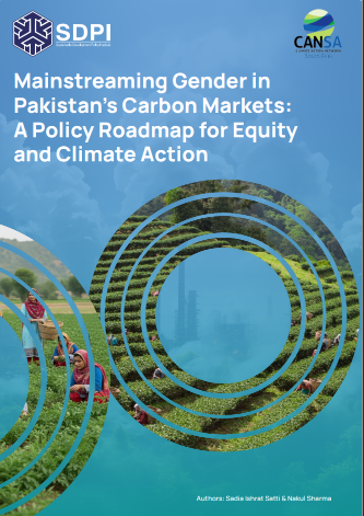 Report Cover: Mainstreaming Gender in Pakistan's Carbon Markets