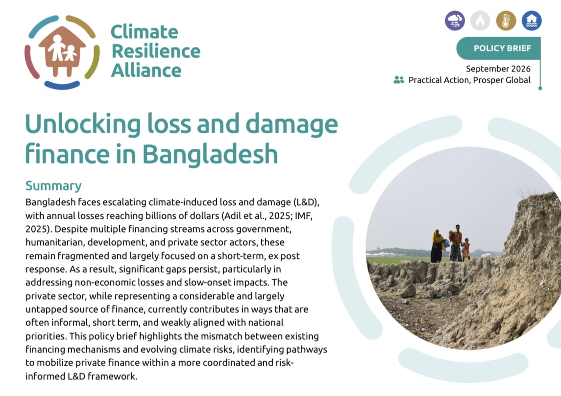 Climate Resilience Alliance Publication
